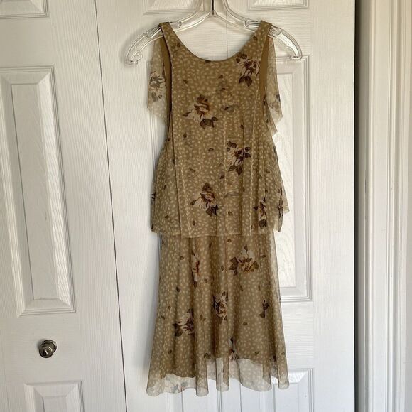 Kimchi Women Floral Mini Ruffle Dress Size 0 Urban Outfitters Romantic - Picture 15 of 16